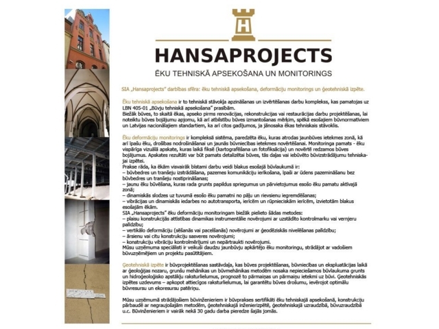 Hansaprojects, SIA